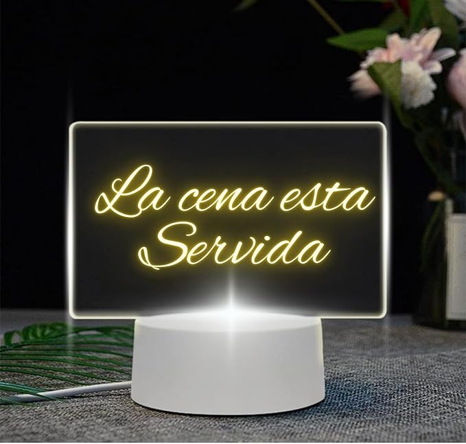 Lampara personalizada para escribir - Magic Lamp